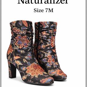 Naturalizer Comfort Leather Shoes Size 7M | Classic Everyday Walking Flats | EUC